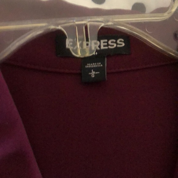 Express button down city blouse - Picture 3 of 4